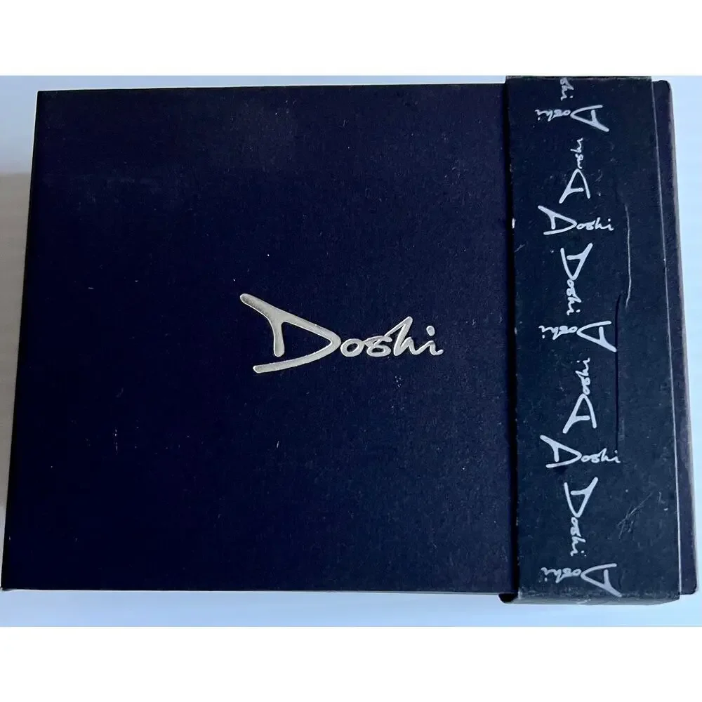 Doshi Premium Vegan Slim Bifold Wallet NWT